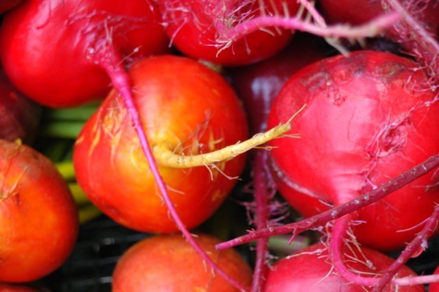 Beets closeup