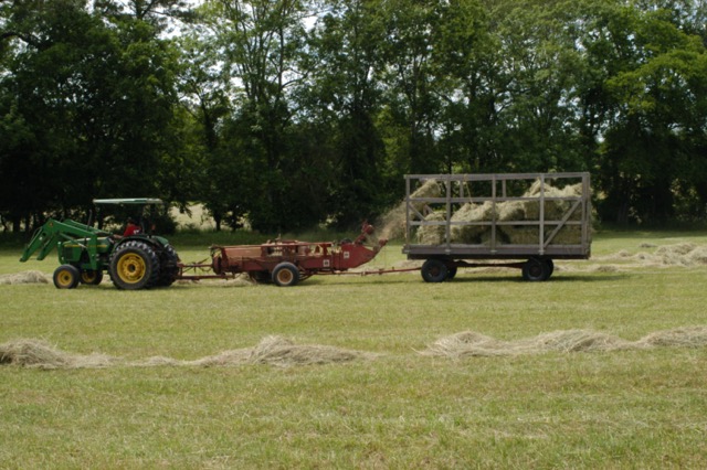 Baling Hay